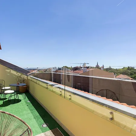 Estrela Duplex With Terrace * Lisbon