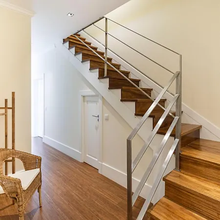 아파트 Estrela Duplex With Terrace