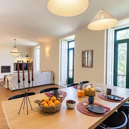 아파트 Estrela Duplex With Terrace *